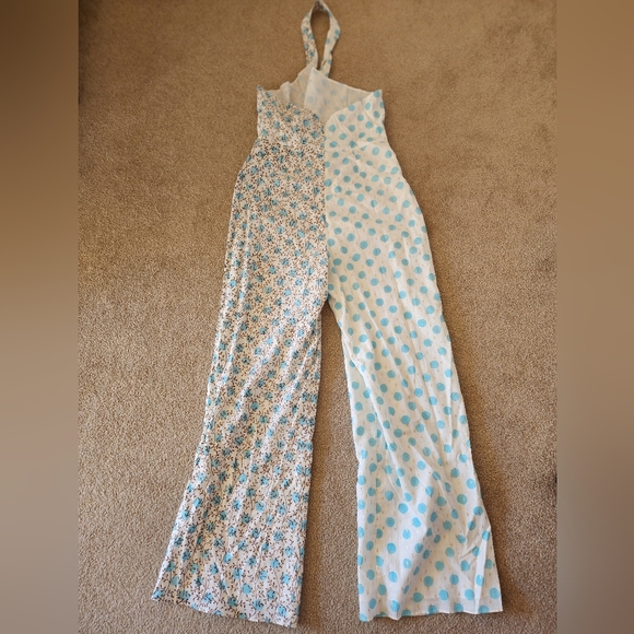 ASH & EDEN SARAH HALTER NECK JUMPSUIT - Picture 4 of 6